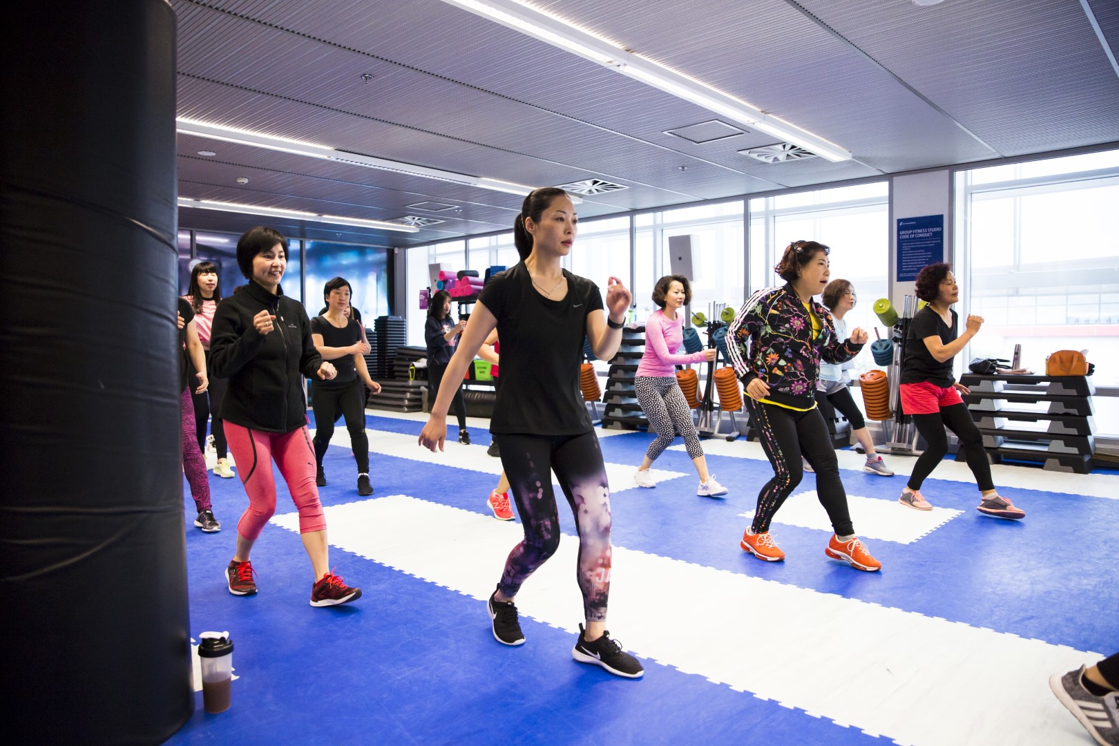 Zumba in the Group Fitness Studio