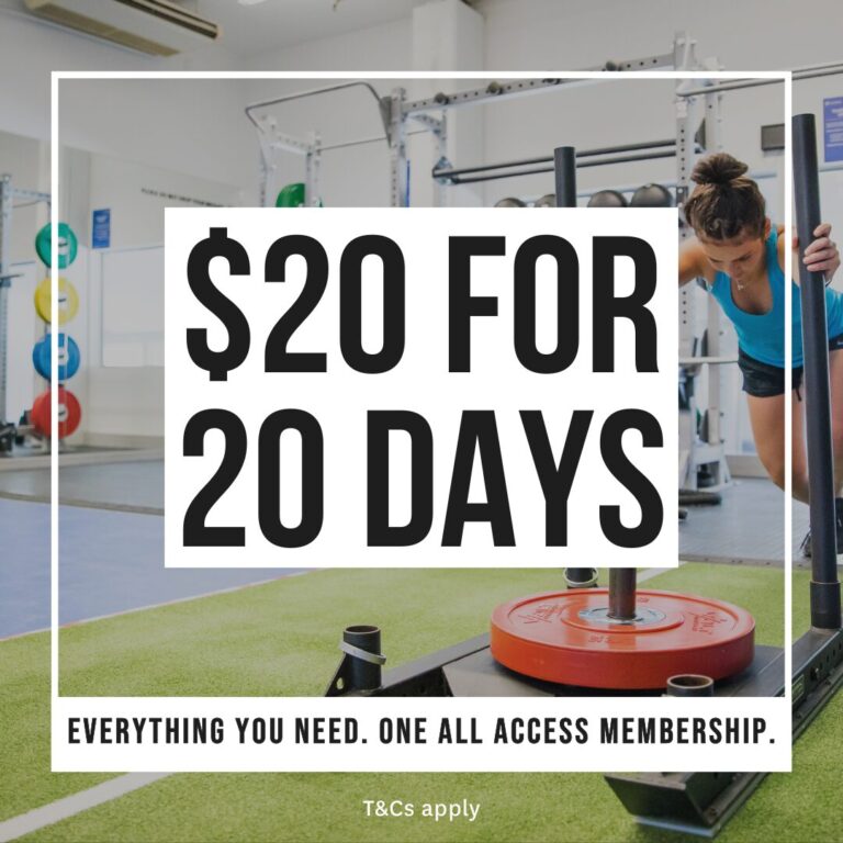 Gym - $20 for 20