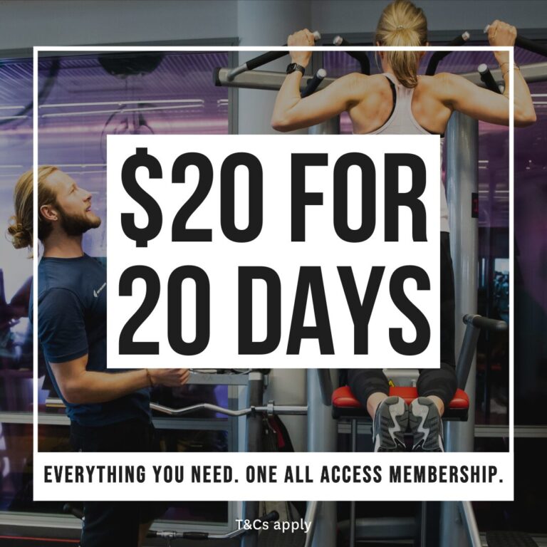 Gym - $20 for 20