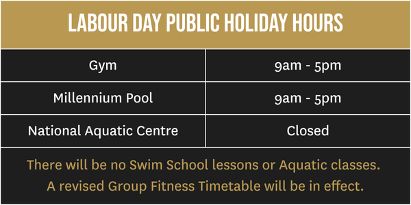 Labour Day Opening Hours