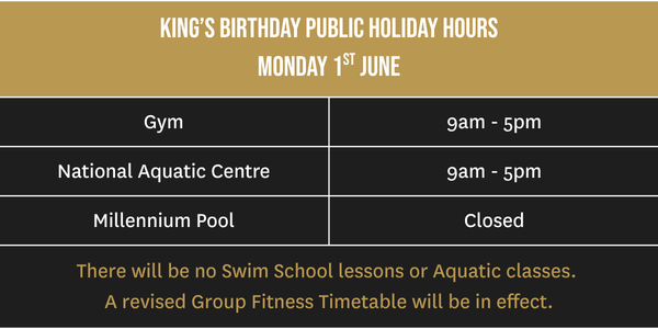 Public Holidays - King's Birthday Opening Hours 2026