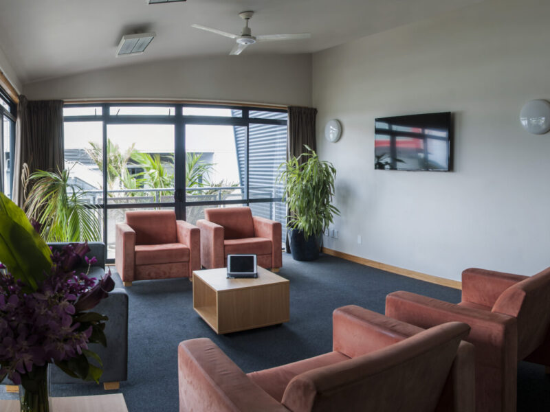 AUT Millennium Accommodation lounge